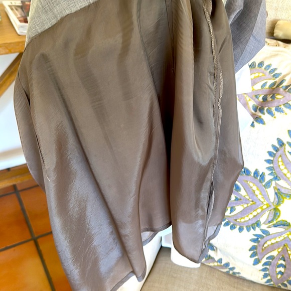 Italian Gunex Ombré Dress (Gunex manufacturers Brunello Cucinelli) fab fabric! - Picture 10 of 13